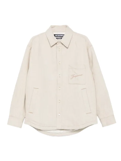 Jacquemus The Boulanger embroidered overshirt