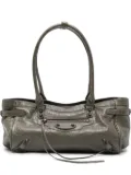 Balenciaga leather top-handle shoulder bag - Green