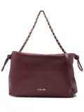 LIU JO chain-strap drawstring tote bag - Red