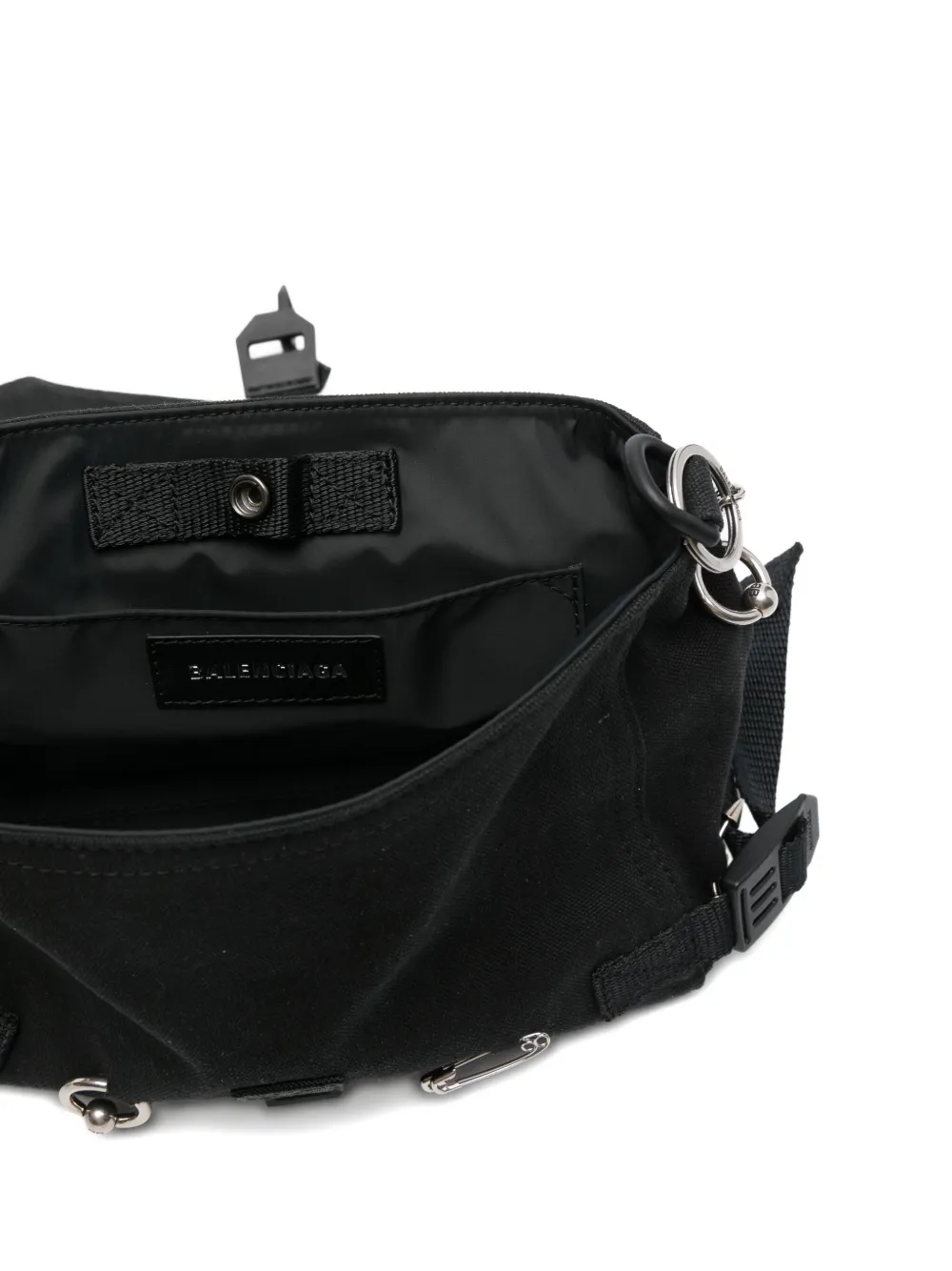 Balenciaga Small Army Shoulder Bag In Black