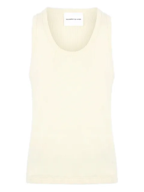 Manière De Voir Justin ribbed cotton vest