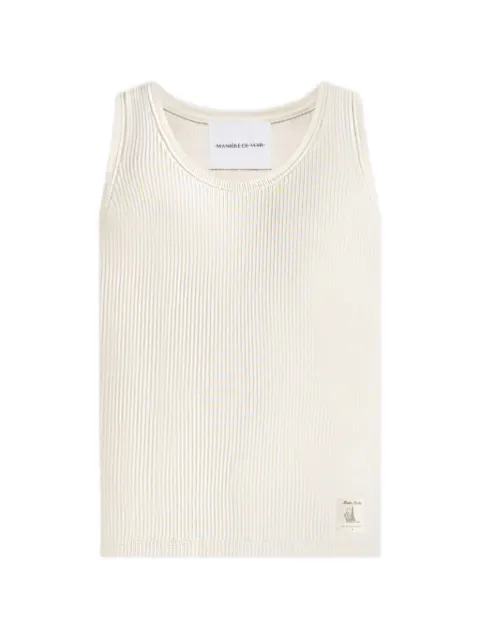 Manière De Voir Justin ribbed cotton vest