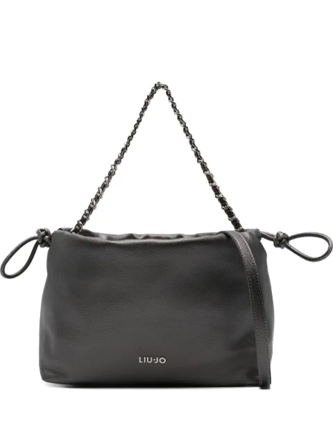 LIU JO chain-strap leather tote bag