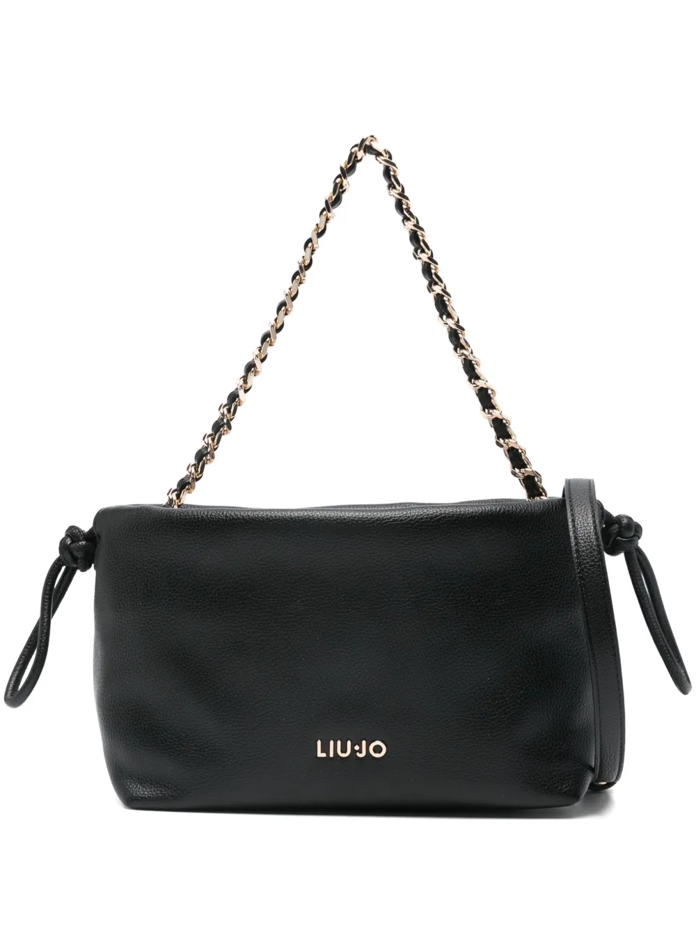 LIU JO chain-strap drawstring shoulder bag | Black | Image 1