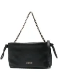 LIU JO chain-strap drawstring shoulder bag - Black