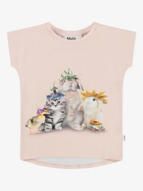 Molo Ragnhilde animal-print T-shirt