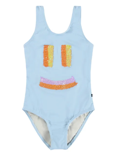 Molo Nika sequin-smiley swimsuit