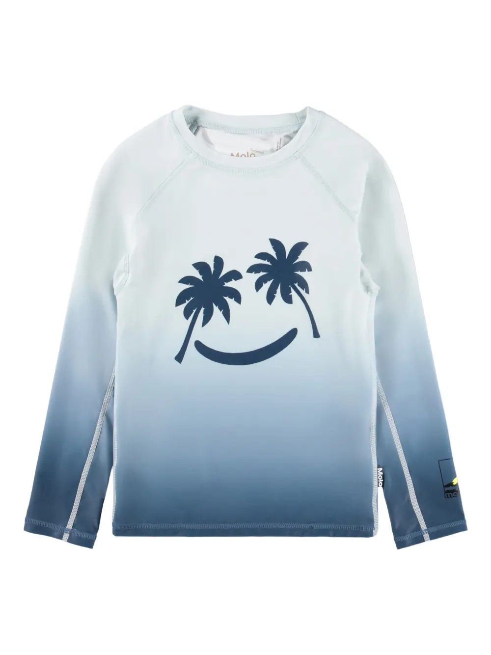 Molo Neptune Badeanzug mit Palmen - Blau