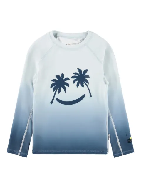 Molo Neptune palm-tree smile swimsuit