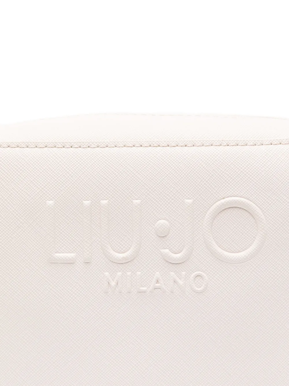 Liu •jo Logo-embossed Cross-body Bag In White