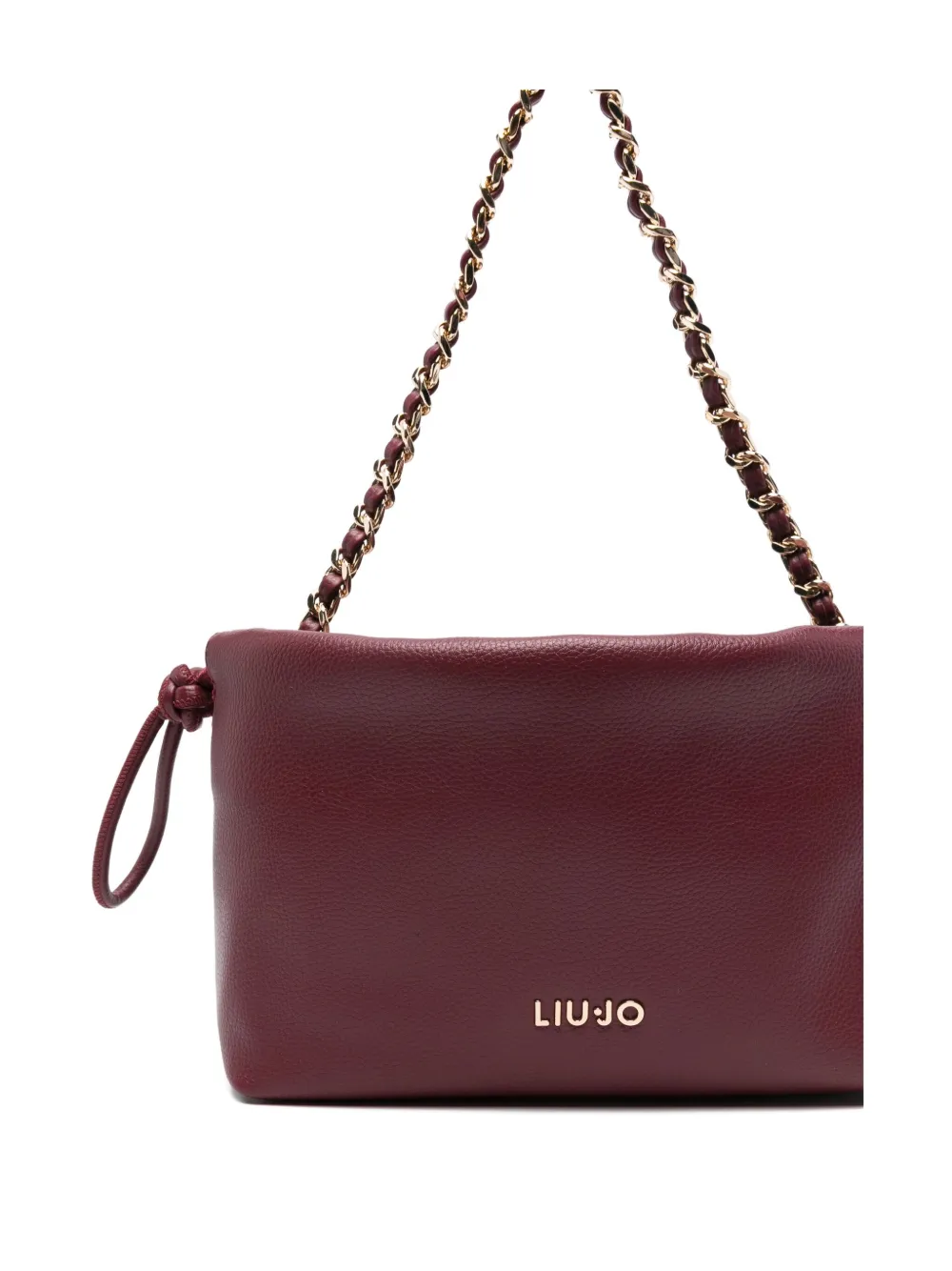 Liu •jo Chain-strap Drawstring Bag In Red