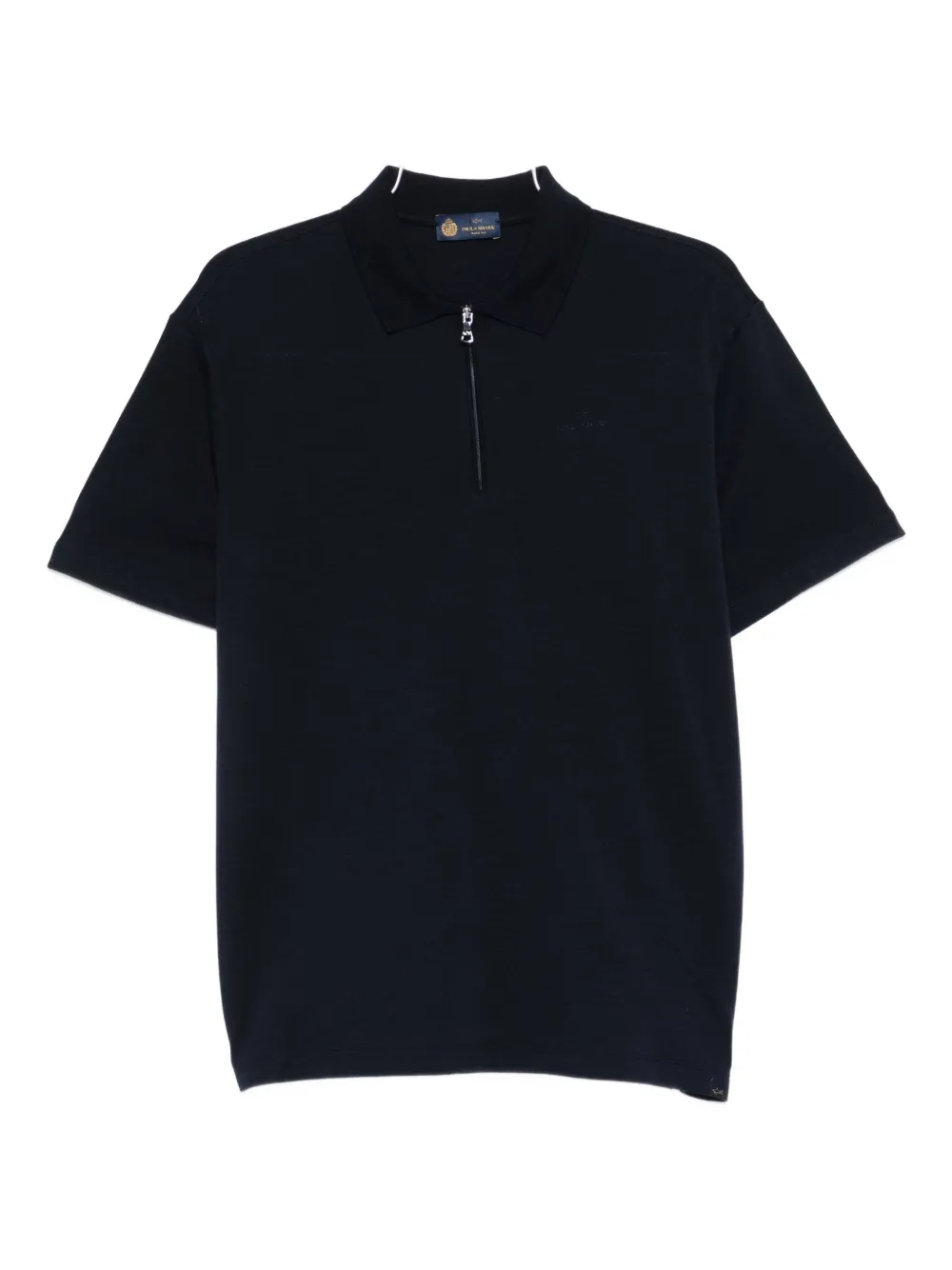 Paul & Shark zip-neck polo shirt - ブルー Paul & Shark zip-neck polo shirt - ブルー