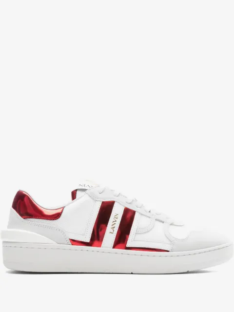 Lanvin Clay stripe low-top sneakers