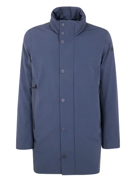 RRD button-fastening logo-plaque coat