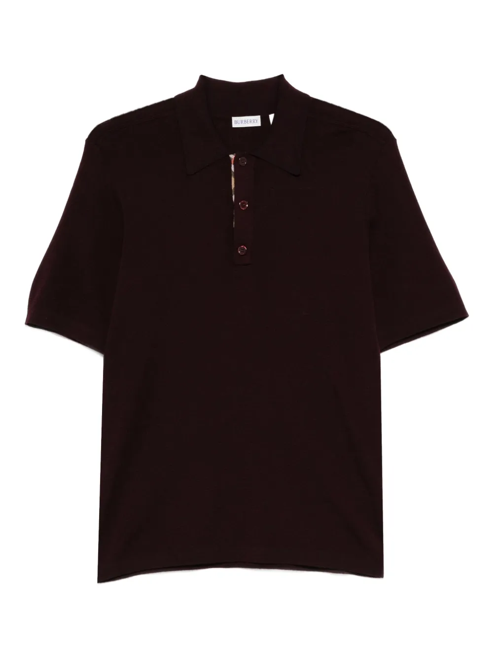 Burberry Polo a maniche corte | rosso | Image 1