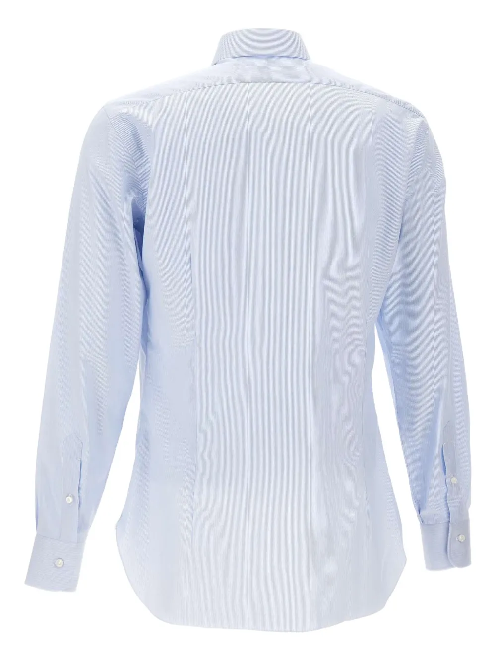 Barba Gestreept overhemd met lange mouwen - Blauw