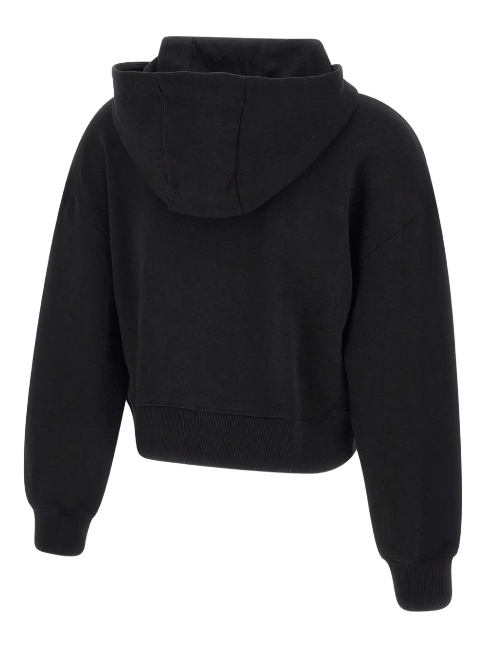Iceberg Snoopy-print Hooded Sweatshirt In Black