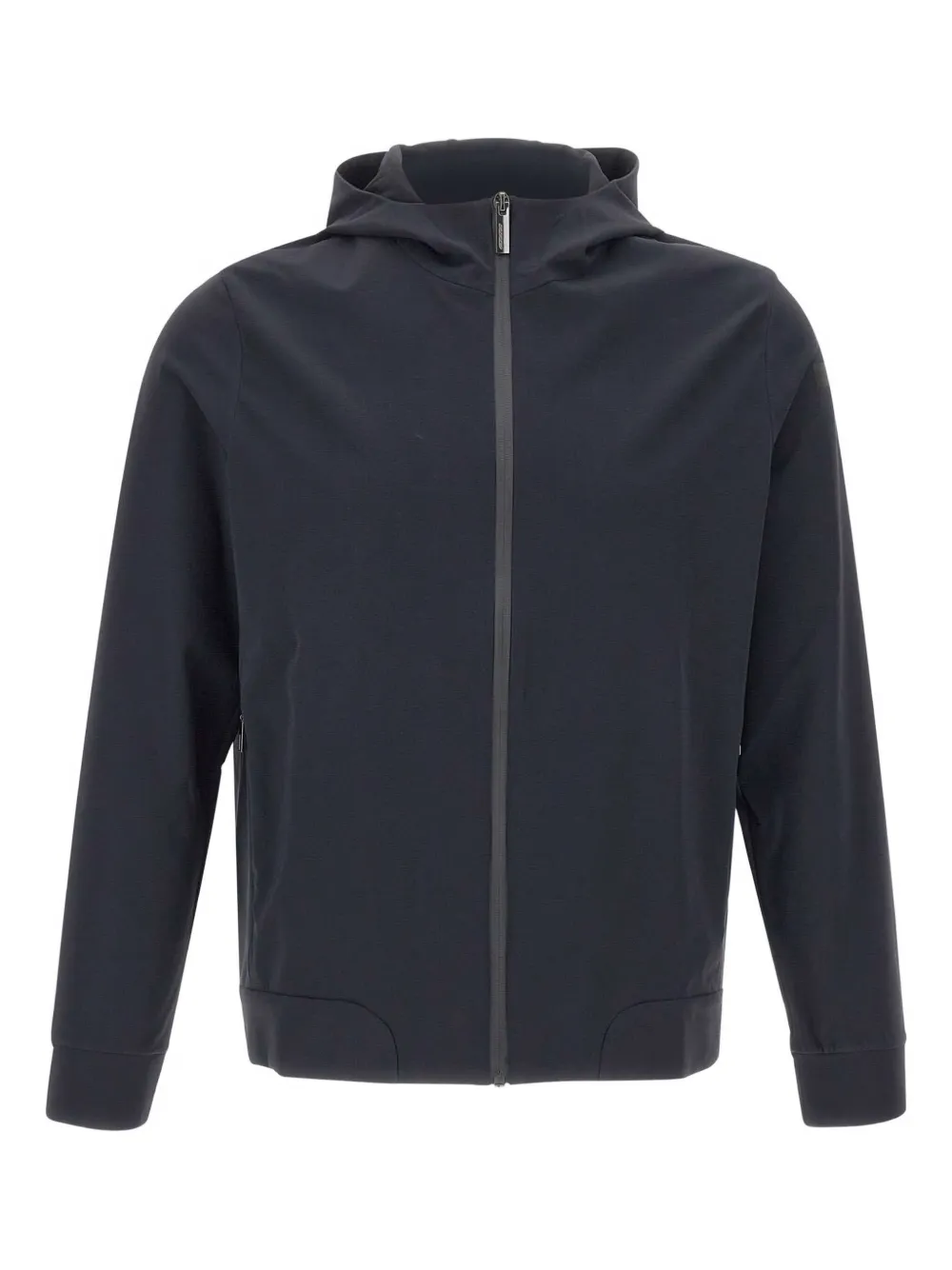 Rrd Fixed-hood Zip-front Jacket In Blue
