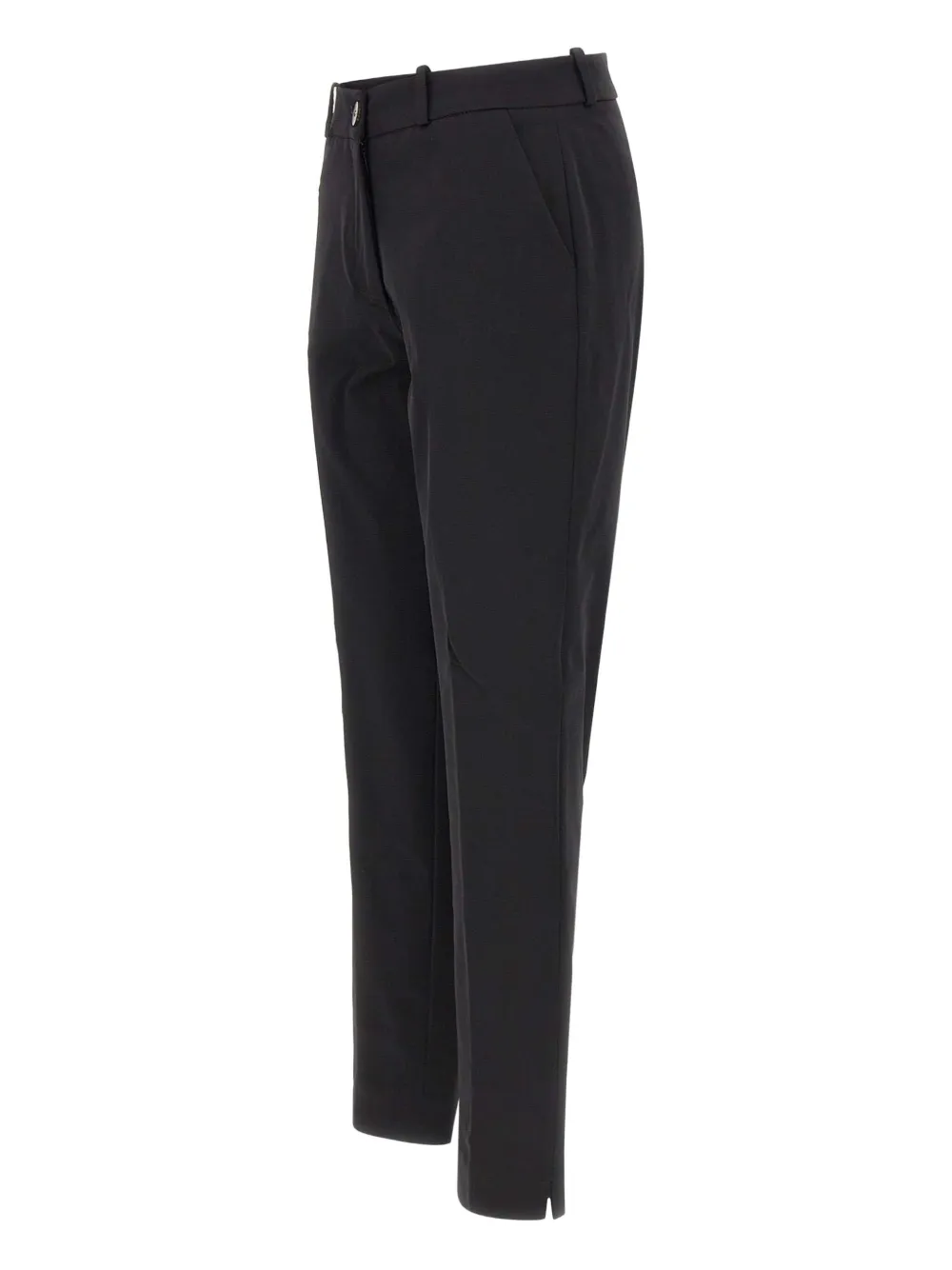 Rrd Albert Logo-patch Trousers In Black