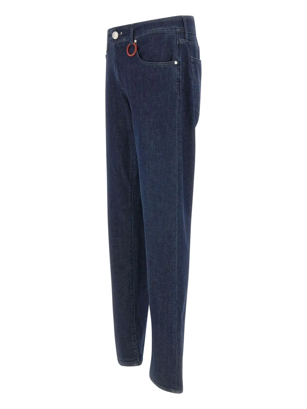 Sartoria Tramarossa logo-patch jeans - Blauw