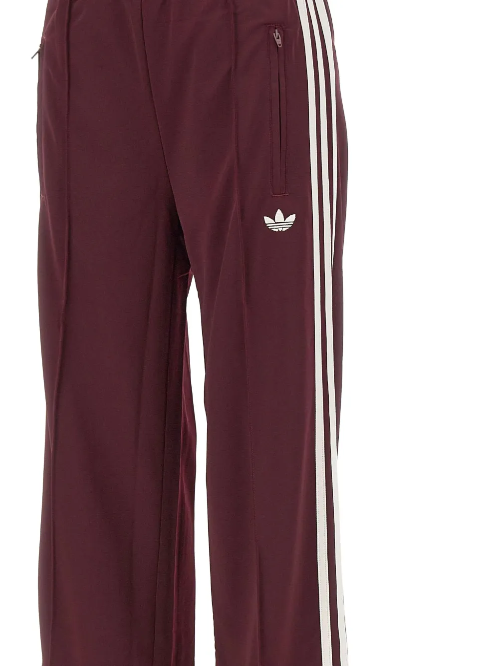 Adidas Originals Firebird Side-stripe Track Pants In Brown