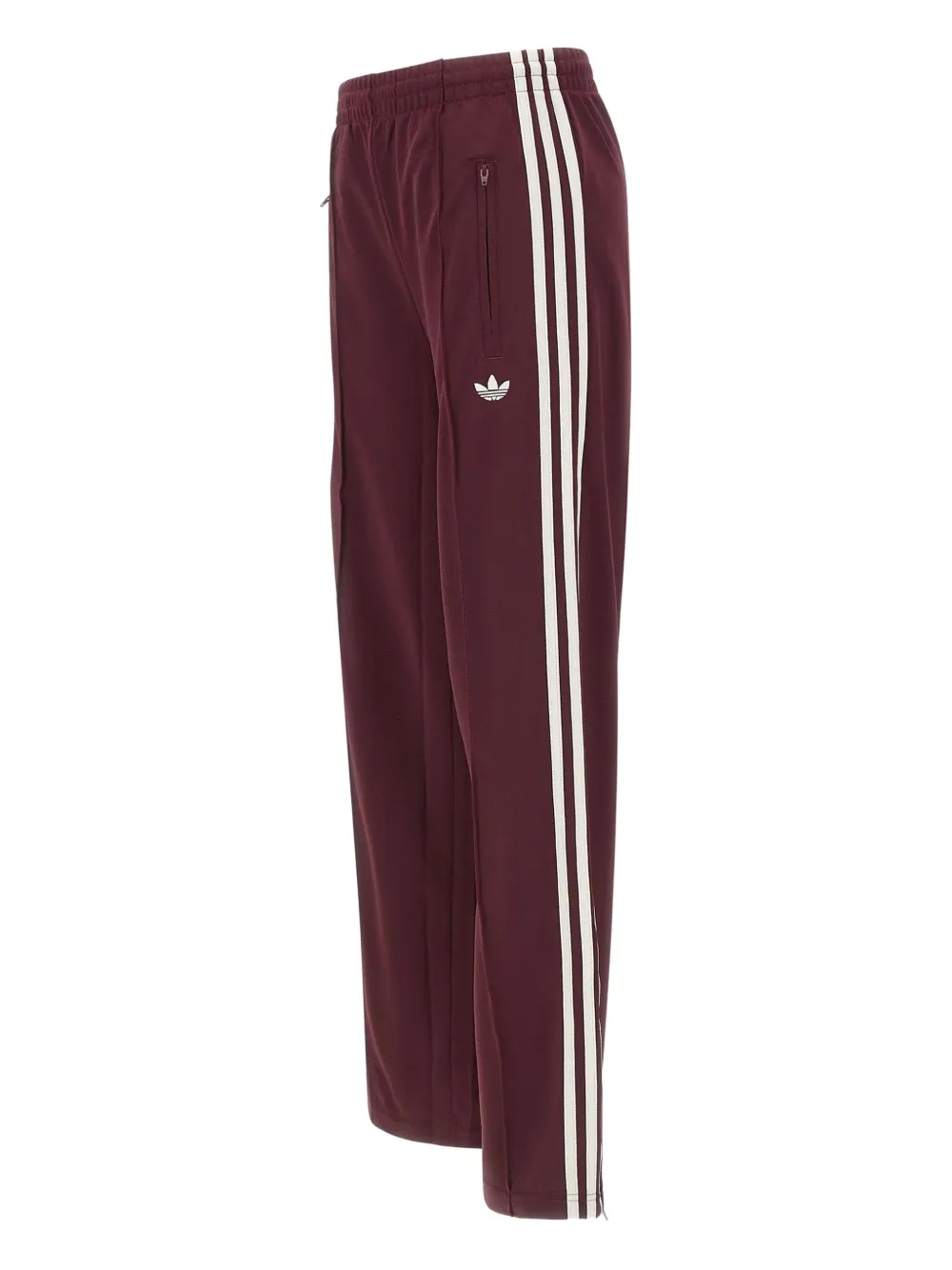 Adidas Originals Firebird Side-stripe Track Pants In Brown