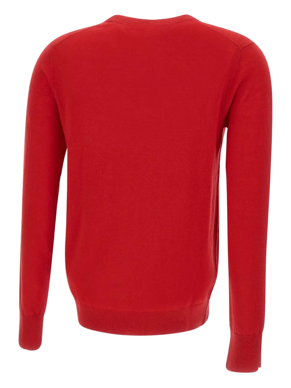 Sun 68 Embroidered Sweater In Red
