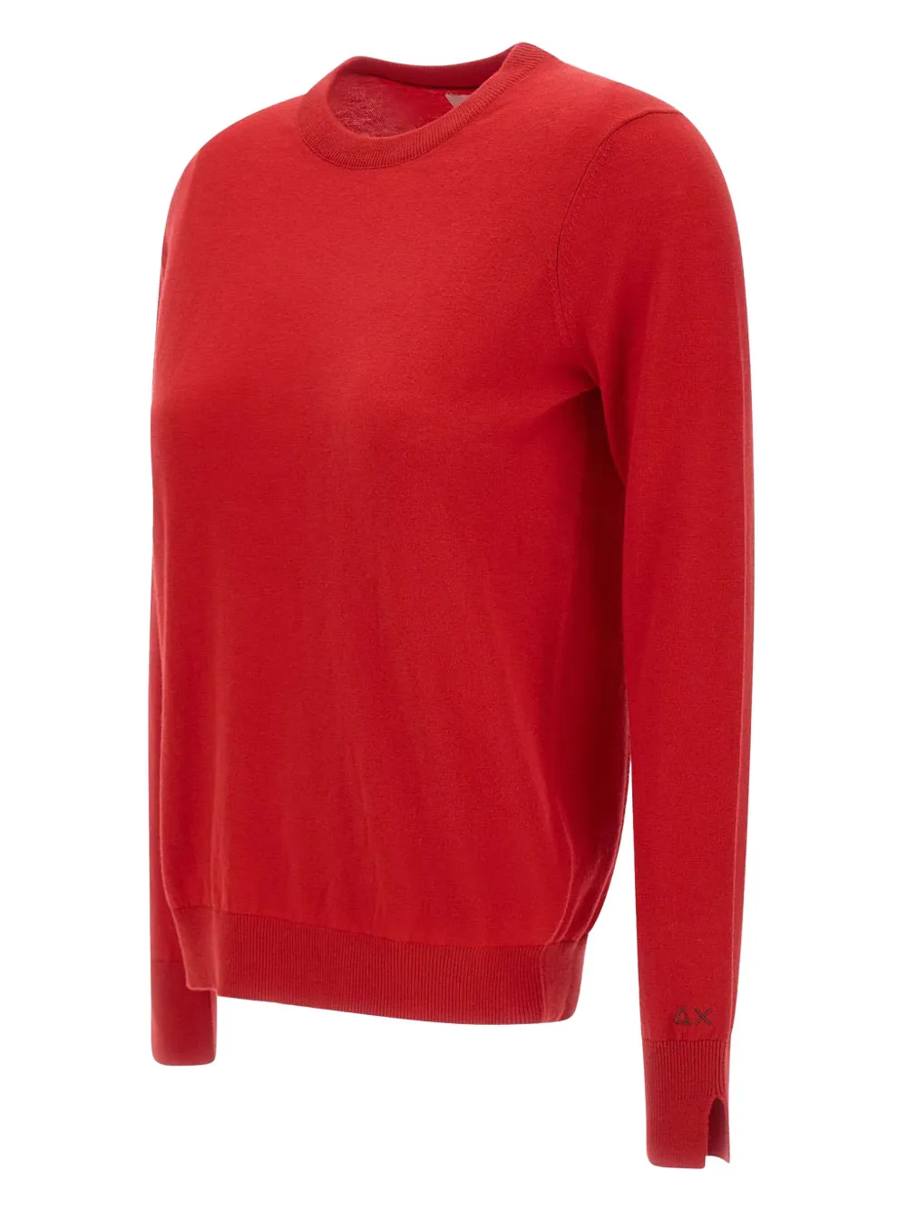 Sun68 Trui met borduurwerk Rood