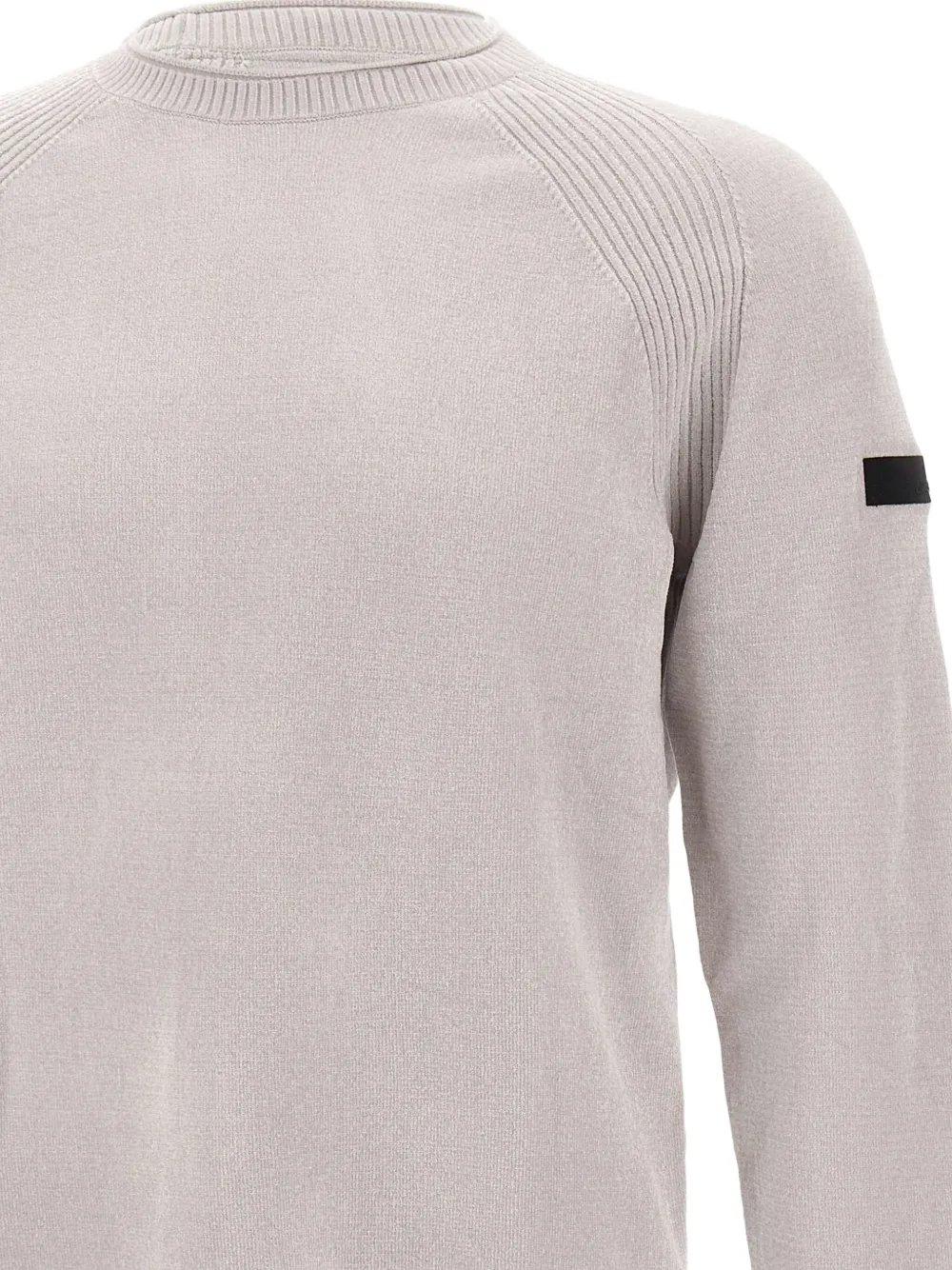 RRD Trui met geribbeld vlak Grijs