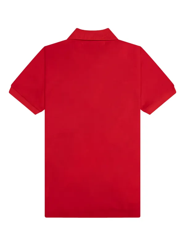 Comme Des Garçons Play ハート ポロシャツ | レッド | FARFETCH JP