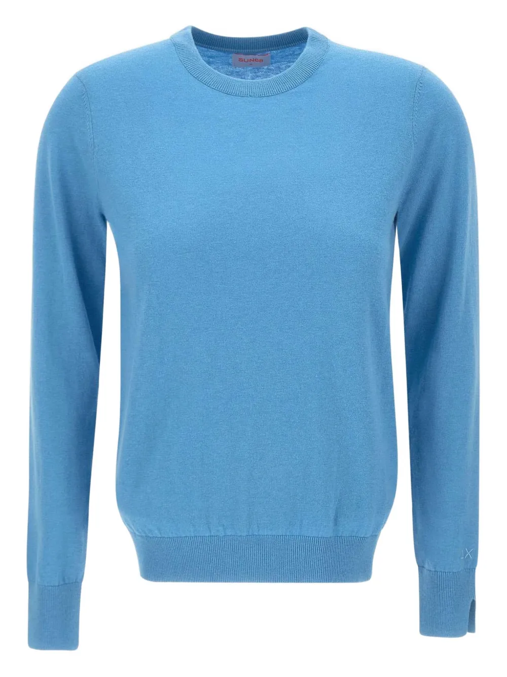 Sun 68 Crew-neck Sweater In Blue