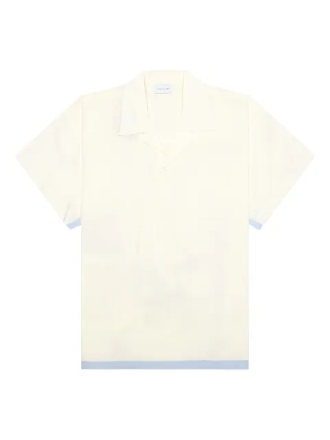 John Elliott camisa con cuello cubano