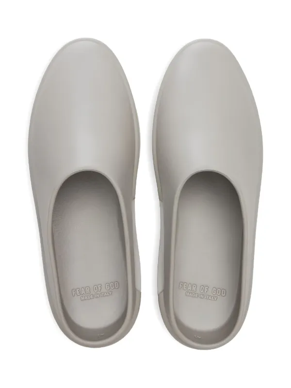 FEAR OF GOD KIDS The California slip-on Slippers | Grey | FARFETCH display picture 1
