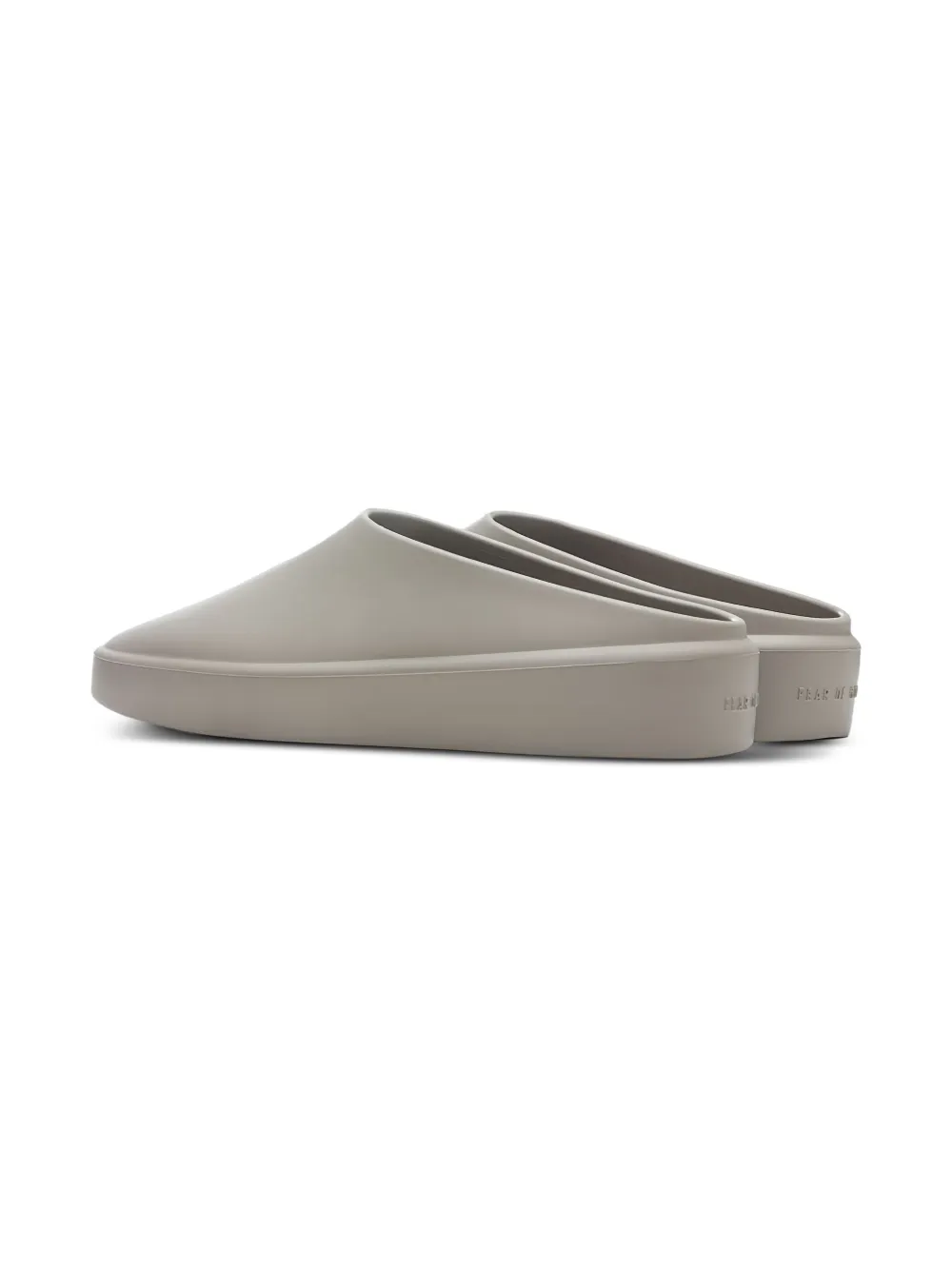 FEAR OF GOD KIDS The California slip-on slippers Grey