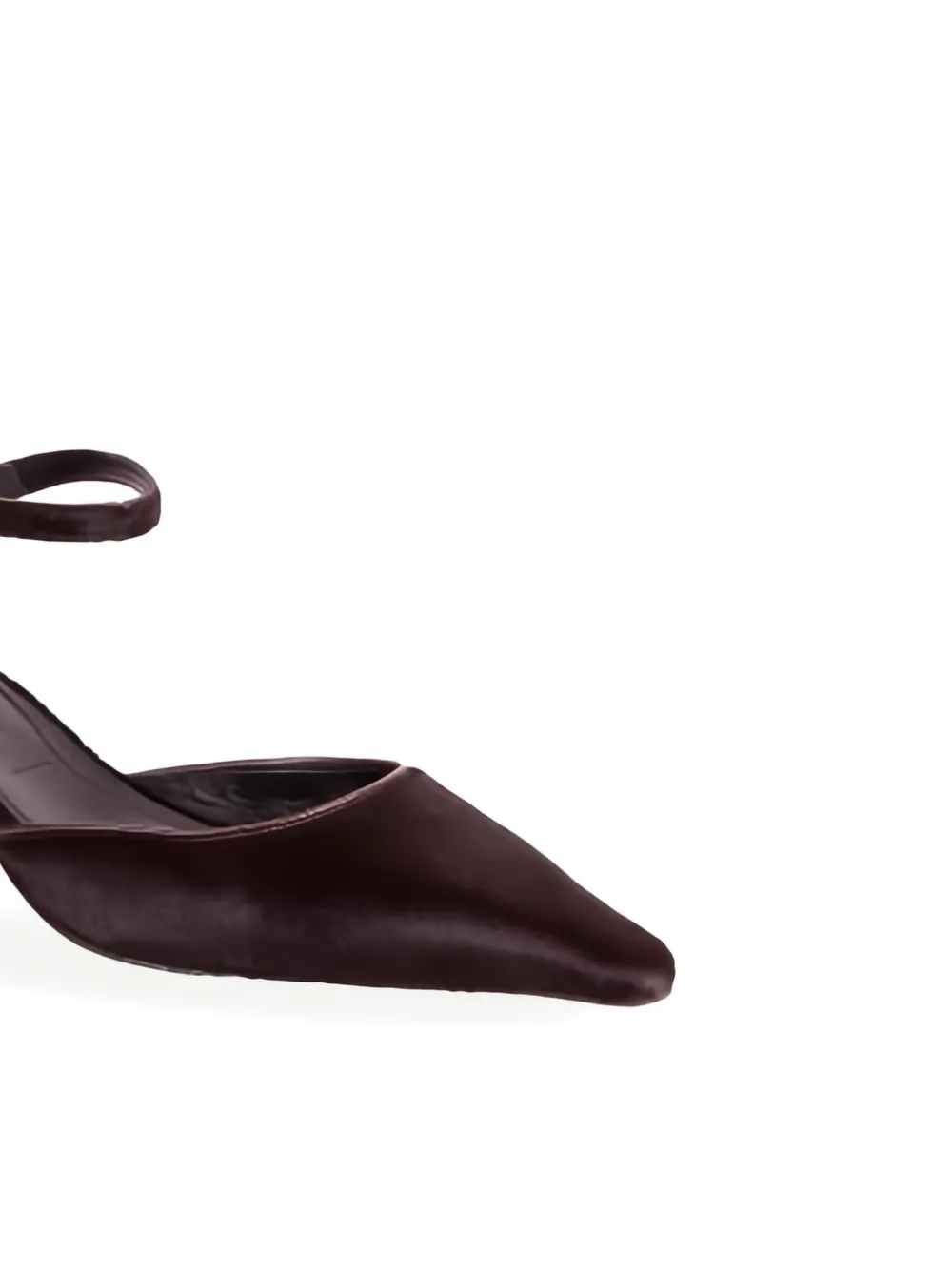 Aeyde Tillie 35mm pumps met enkelbandje Bruin