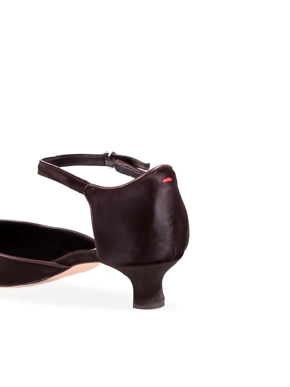 Aeyde Tillie 35mm pumps met enkelbandje Bruin