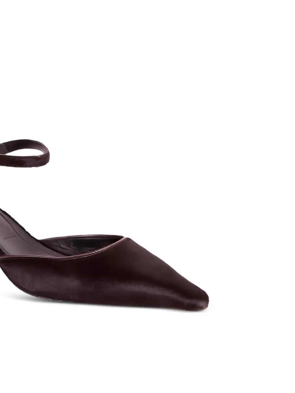 Aeyde Tillie 35mm pumps met enkelbandje Bruin