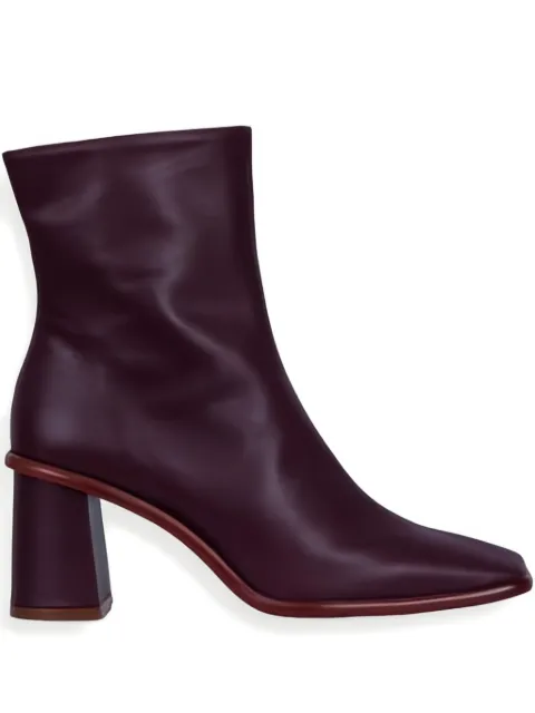 ALOHAS square-toe heeled boots