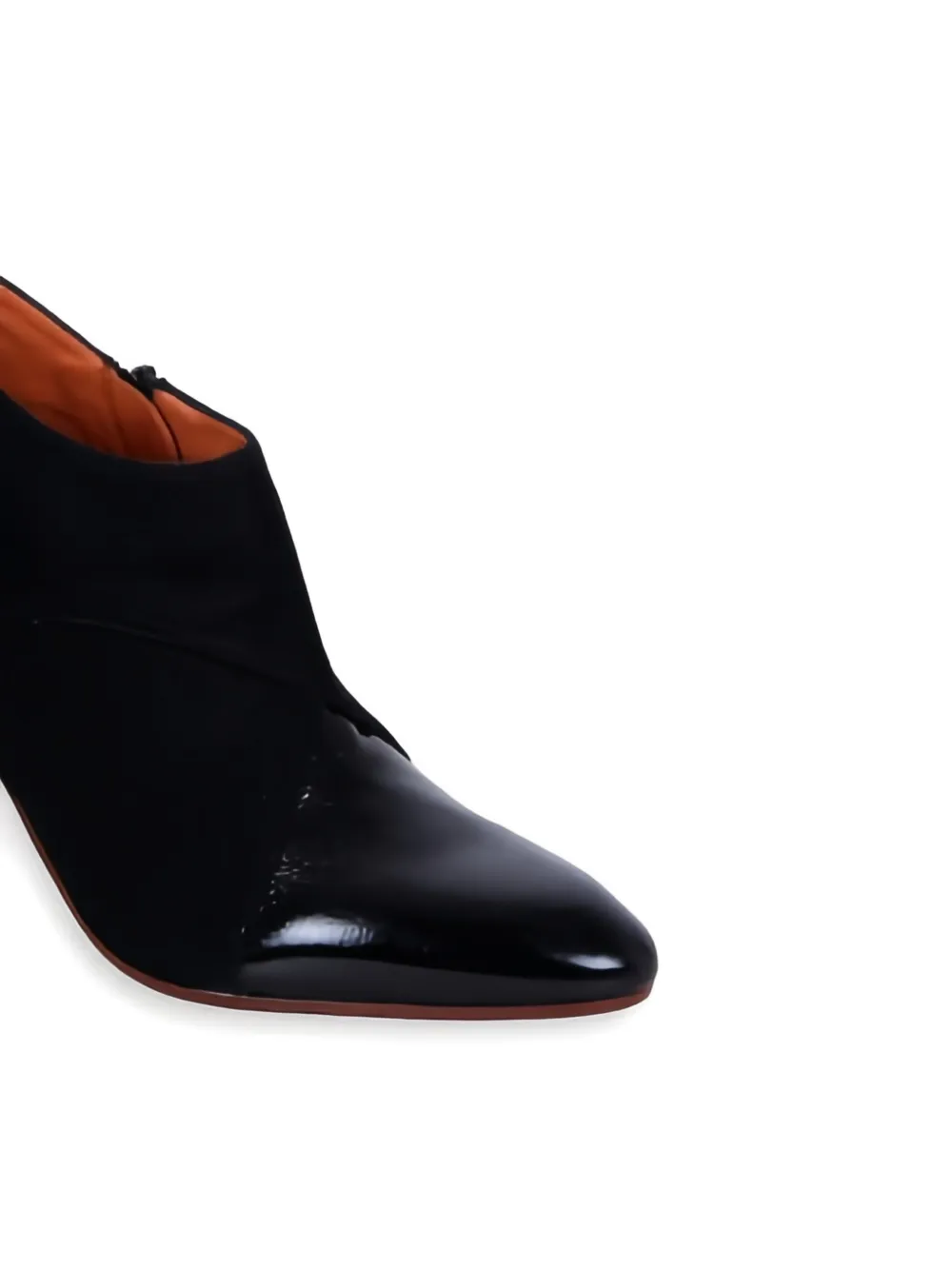 Chie Mihara 75 mm Etika laarzen met schildpadschild-effect Zwart