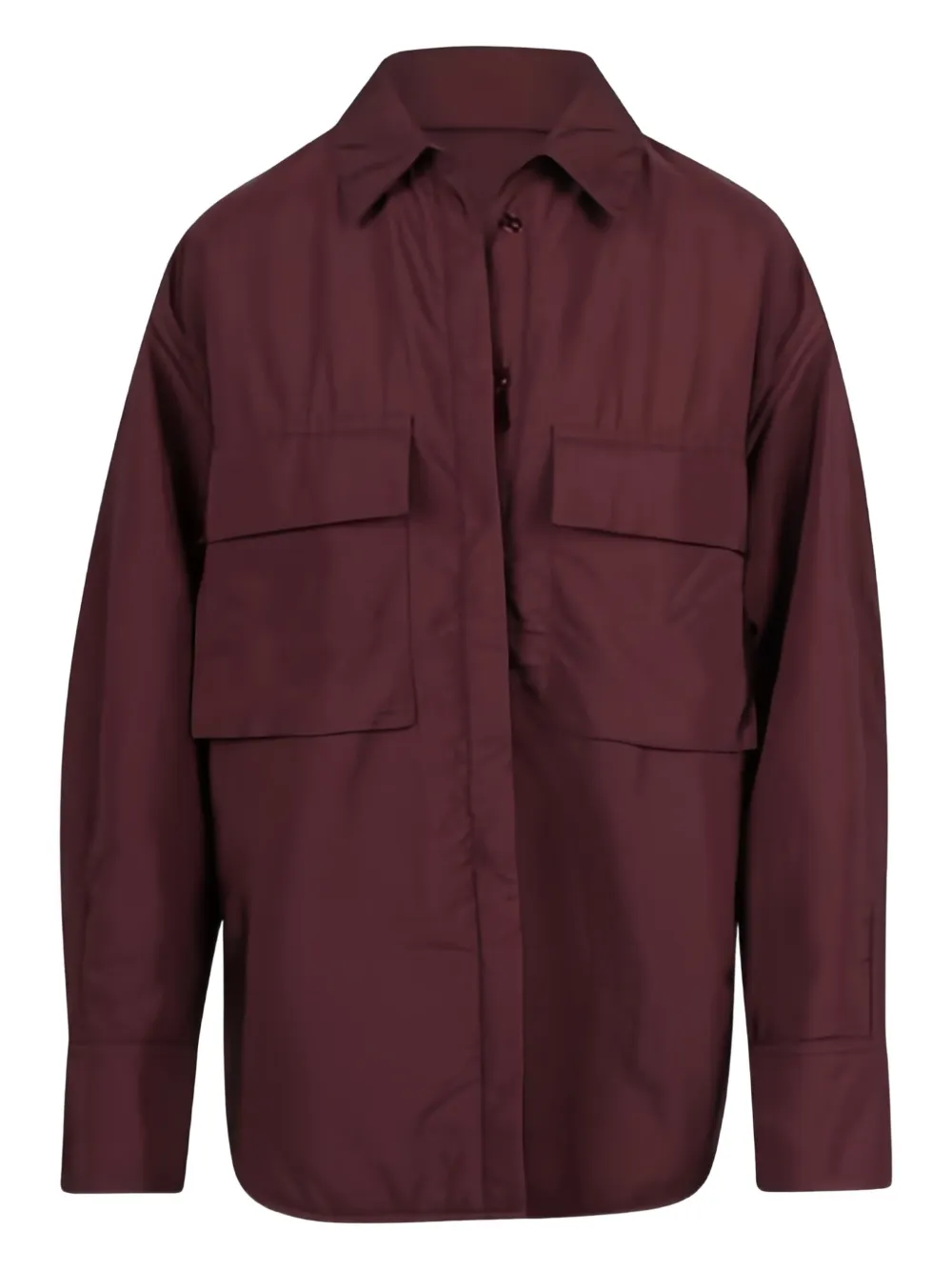 Christian Wijnants Toka padded shirt - Rosso