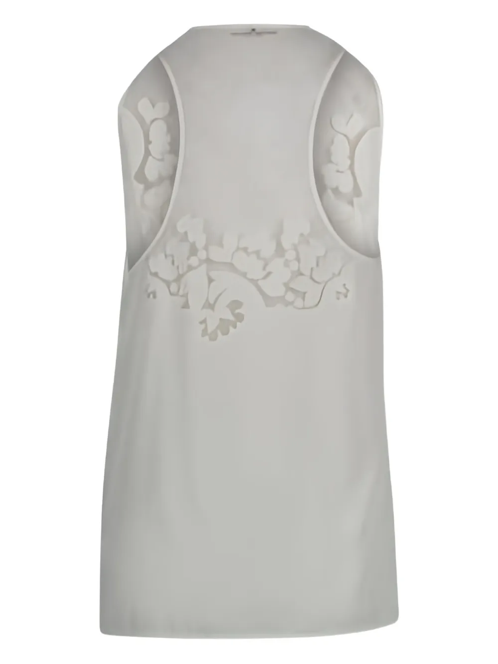 Ermanno Scervino Shirt met bloemdetail - Wit