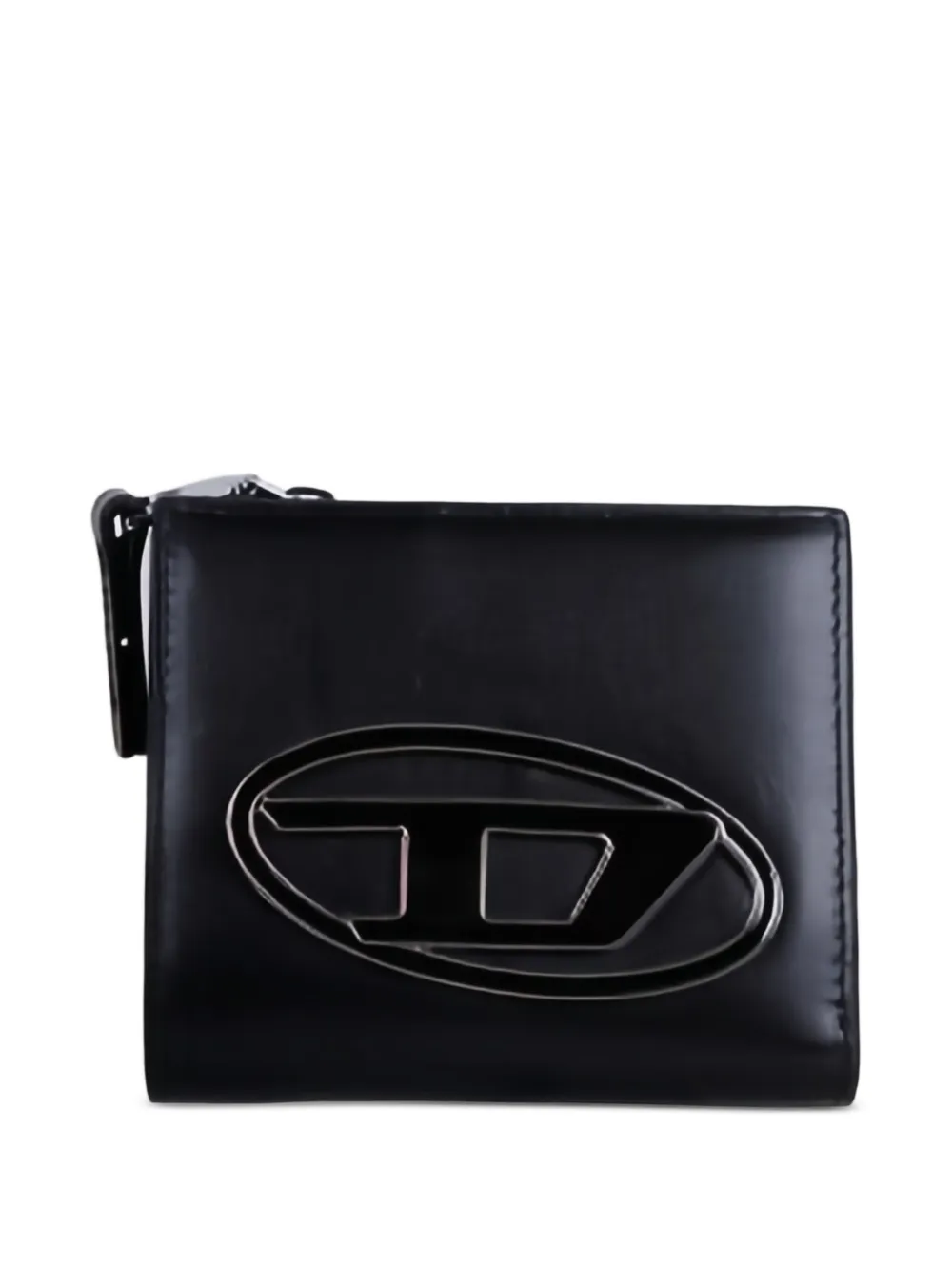 Diesel 1DR Bi Fold Zip L wallet | Black | Image 1
