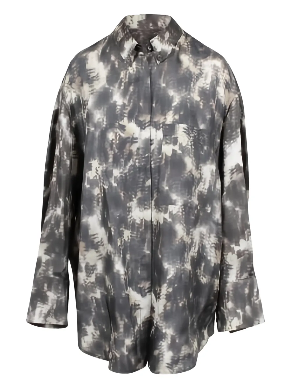 Christian Wijnants Taheras printed shirt | Grey | Image 1