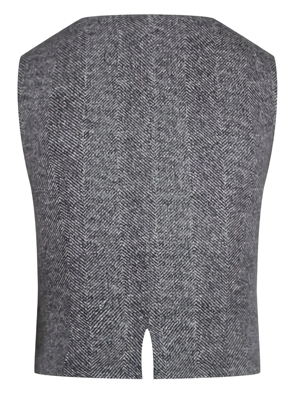 Ermanno Scervino herringbone button waistcoat | Waistcoats & Gilets | Image 2
