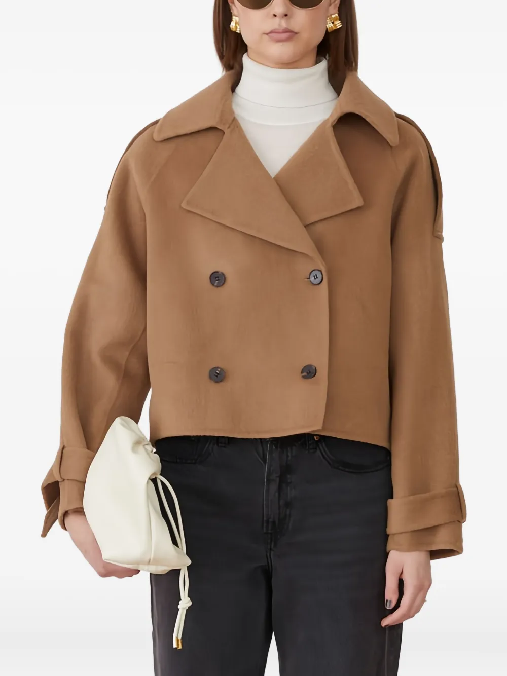 Jovonna buttoned jacket | Brown | Image 1