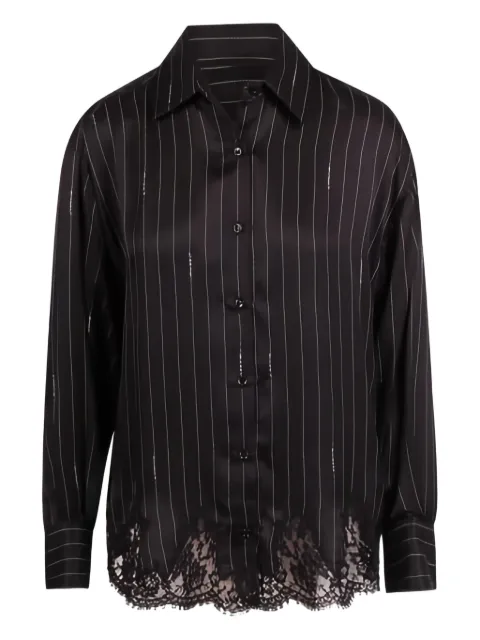 ERMANNO FIRENZE  camisa con estampado de rayas diplomáticas