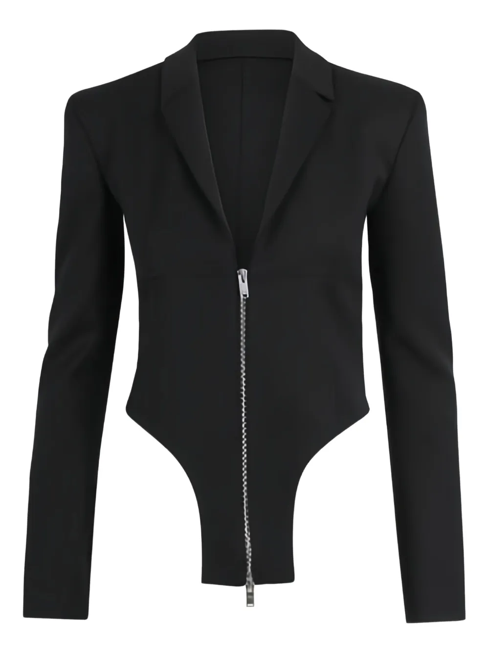 Ssheena By Zip-closure Jacket In Black