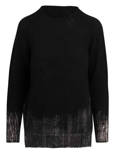 PLOUMANACH ombre-effect crew-neck sweater 