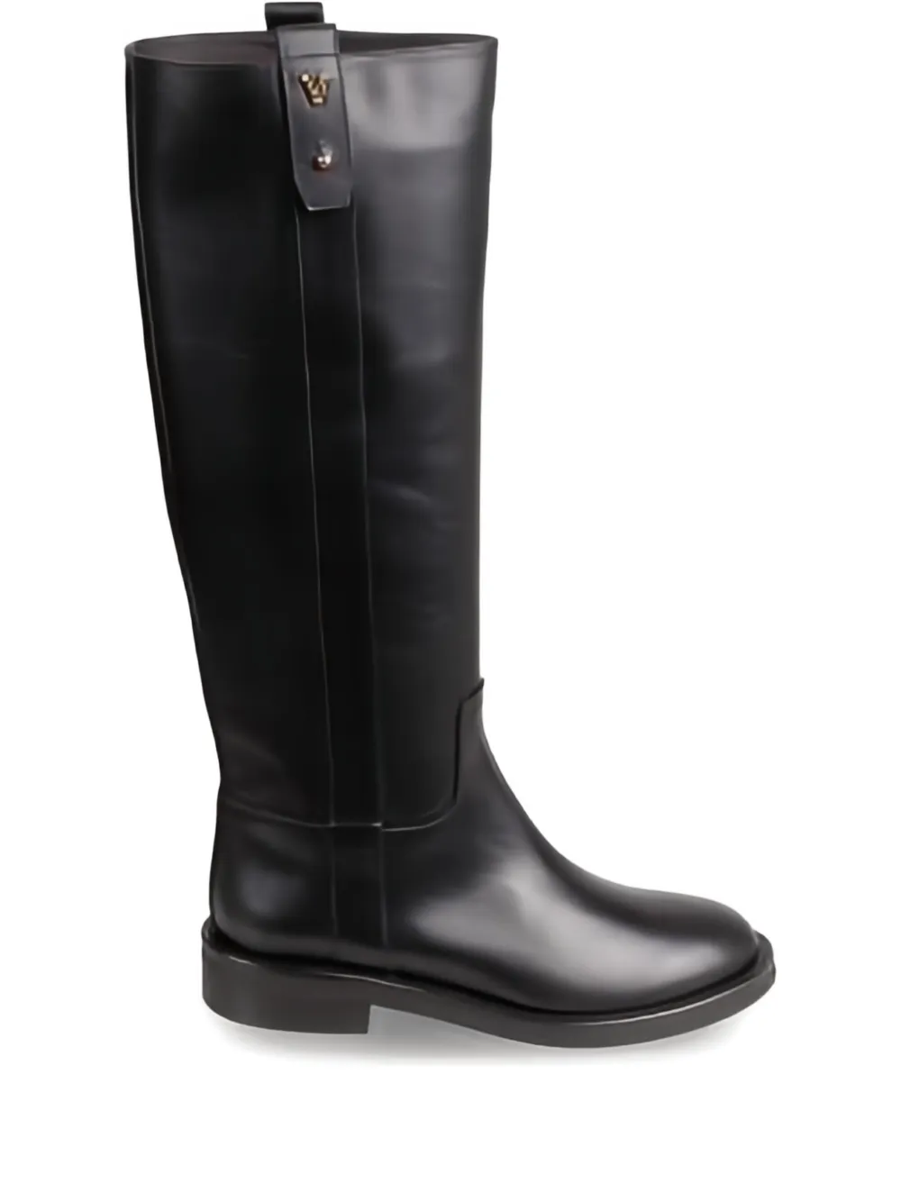 Via Roma 15 strap detail boot | Black | Image 1