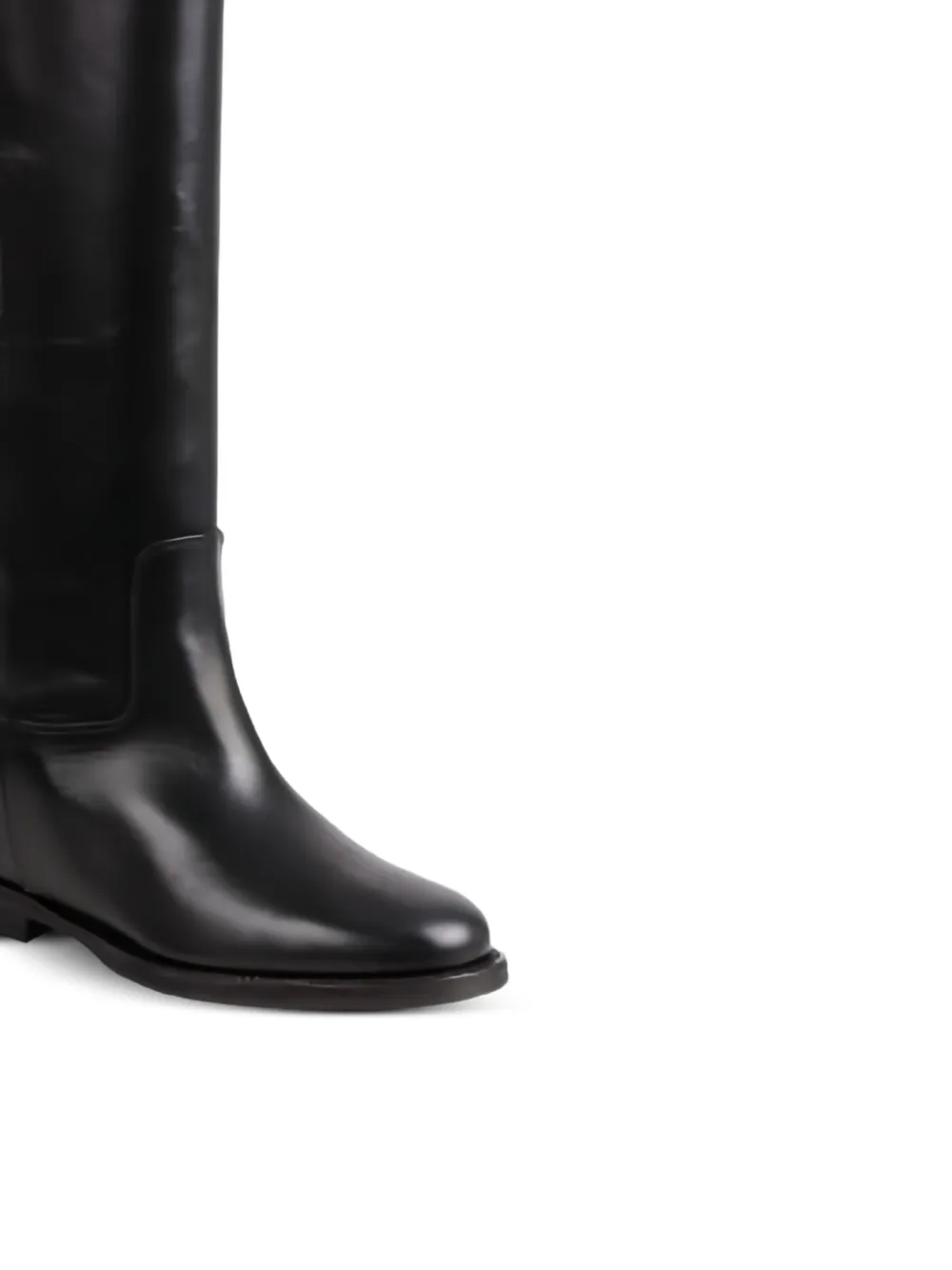 Via Roma 15 ロングブーツ | ブラック | FARFETCH JP